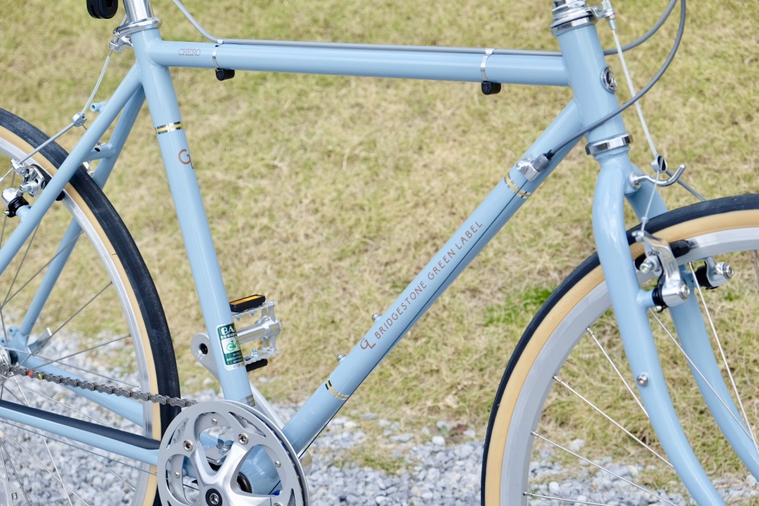 ブリヂストンが作るレトロ自転車 "CHEROクエロ 650F" BRIDGESTONE GREEN LABEL TOLT